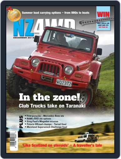 NZ4WD December 1st, 2016 Digital Back Issue Cover