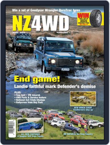 NZ4WD March 17th, 2016 Digital Back Issue Cover