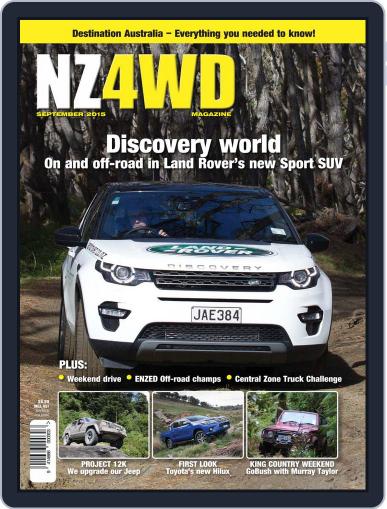NZ4WD August 24th, 2015 Digital Back Issue Cover