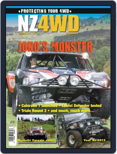 NZ4WD January 15th, 2013 Digital Back Issue Cover