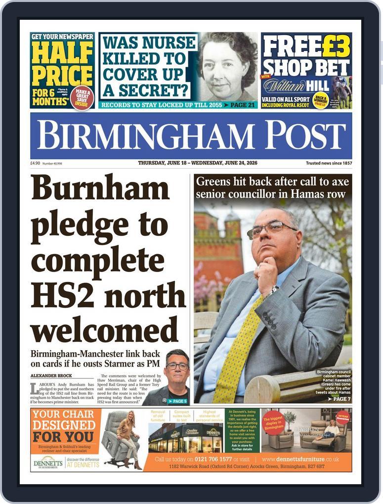 Birmingham Post (Digital) Subscription