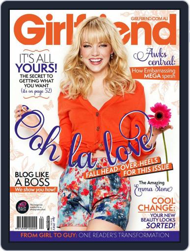 Girlfriend Australia March 19th, 2014 Digital Back Issue Cover