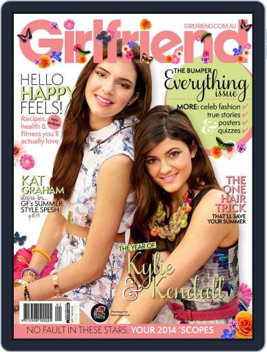 Girlfriend Australia January 30th, 2014 Digital Back Issue Cover