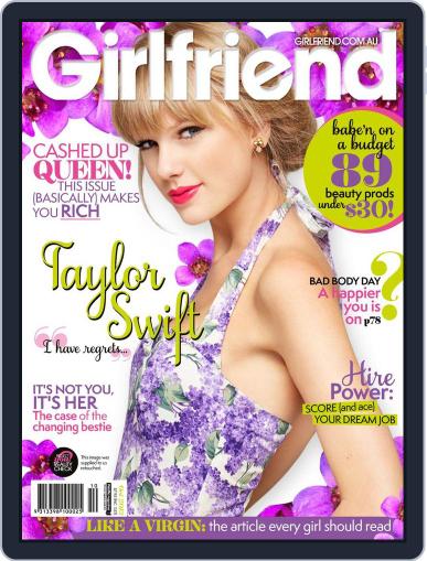 Girlfriend Australia September 27th, 2013 Digital Back Issue Cover
