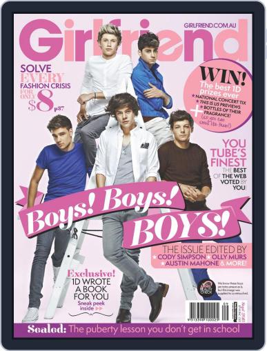 Girlfriend Australia September 3rd, 2013 Digital Back Issue Cover