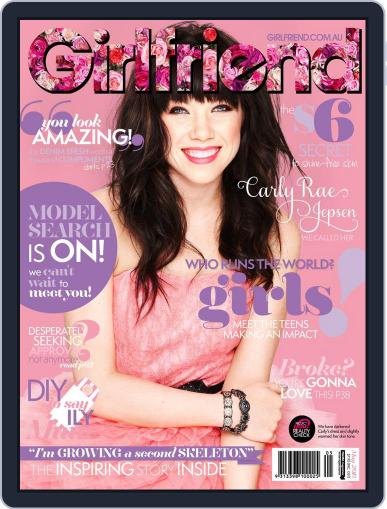Girlfriend Australia April 23rd, 2013 Digital Back Issue Cover
