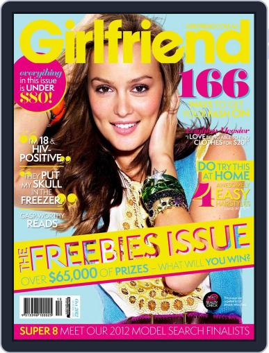 Girlfriend Australia September 25th, 2012 Digital Back Issue Cover