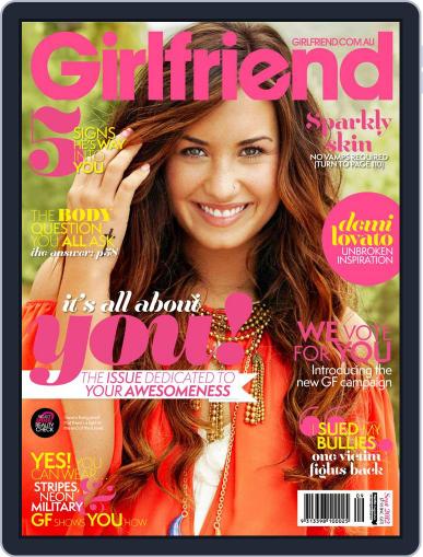 Girlfriend Australia August 27th, 2012 Digital Back Issue Cover