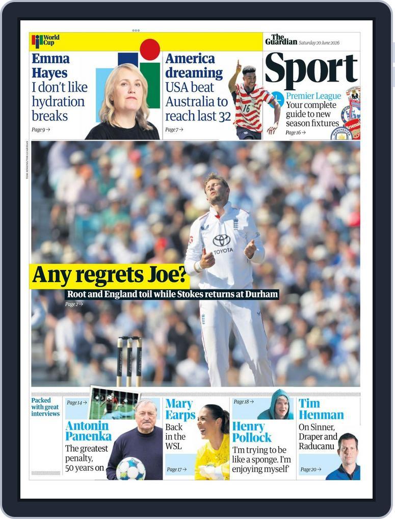 Guardian - Sport (Digital) Subscription