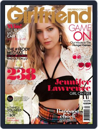 Girlfriend Australia March 20th, 2012 Digital Back Issue Cover