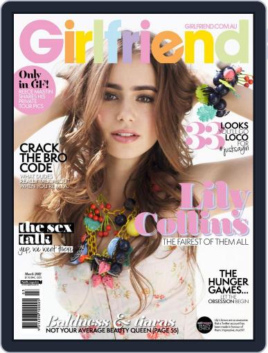 Girlfriend Australia February 20th, 2012 Digital Back Issue Cover