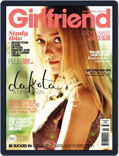 Girlfriend Australia November 1st, 2011 Digital Back Issue Cover