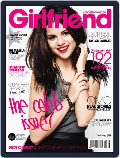 Girlfriend Australia August 29th, 2011 Digital Back Issue Cover