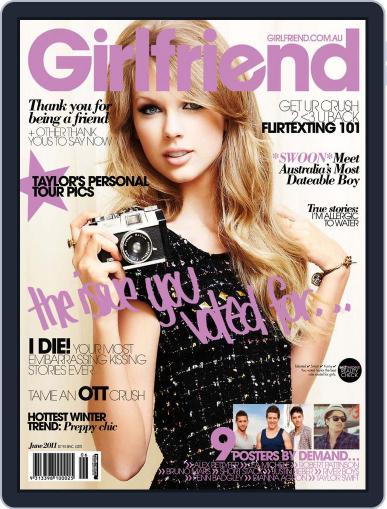 Girlfriend Australia June 1st, 2011 Digital Back Issue Cover