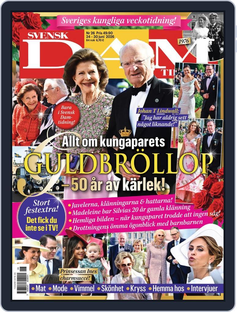 Svensk Damtidning (Digital) Subscription                    June 24th, 2026 Issue