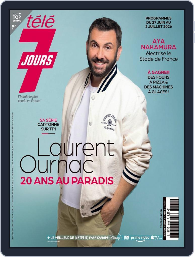 Télé 7 Jours (Digital) Subscription                    June 22nd, 2026 Issue