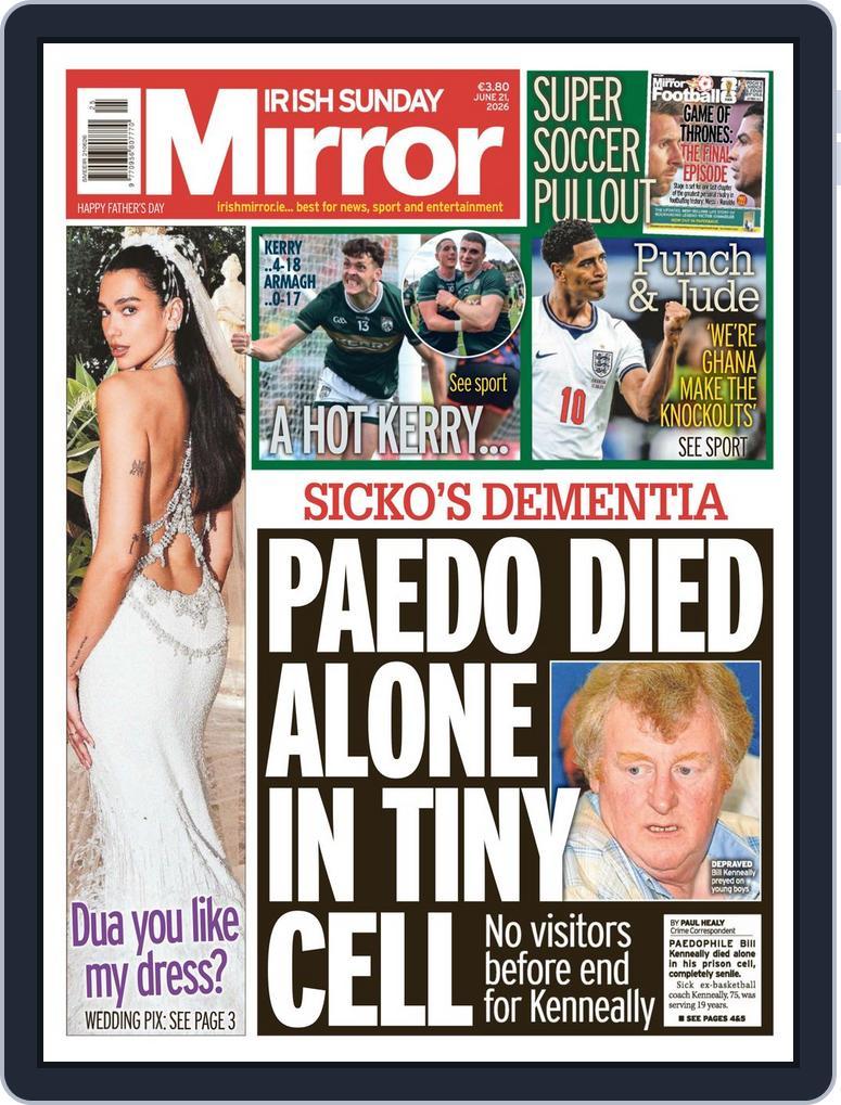 Irish Sunday Mirror (Digital) Subscription