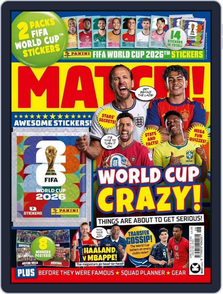MATCH! (Digital) Subscription                    June 23rd, 2026 Issue