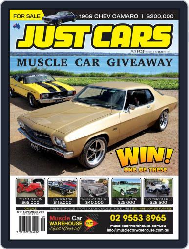 Just Cars September 6th, 2019 Digital Back Issue Cover