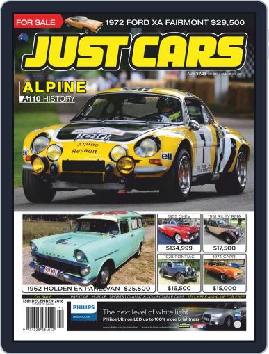 Just Cars November 30th, 2018 Digital Back Issue Cover