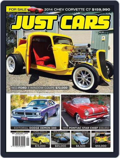 Just Cars January 1st, 2017 Digital Back Issue Cover