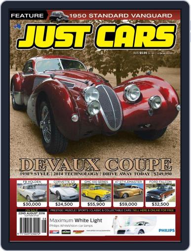 Just Cars July 31st, 2016 Digital Back Issue Cover