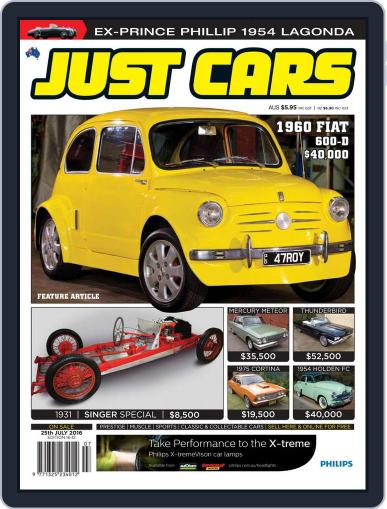 Just Cars July 24th, 2016 Digital Back Issue Cover