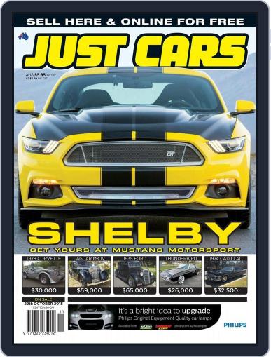 Just Cars October 29th, 2015 Digital Back Issue Cover