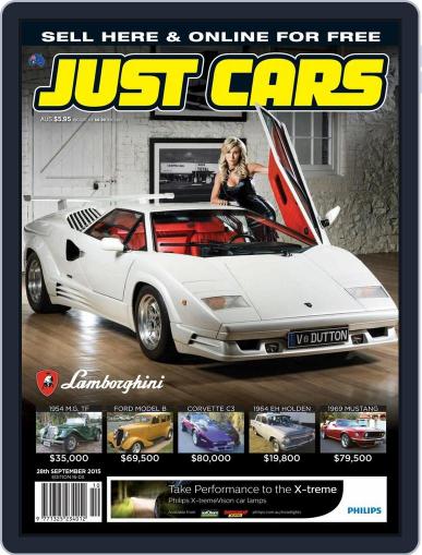 Just Cars September 28th, 2015 Digital Back Issue Cover