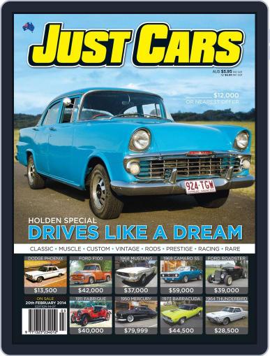 Just Cars February 19th, 2014 Digital Back Issue Cover