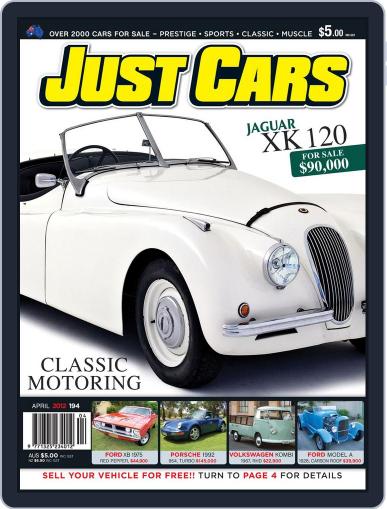 Just Cars March 15th, 2012 Digital Back Issue Cover