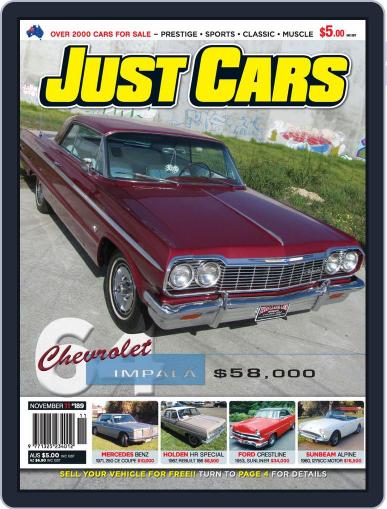 Just Cars October 5th, 2011 Digital Back Issue Cover