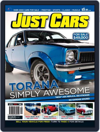 Just Cars March 22nd, 2011 Digital Back Issue Cover