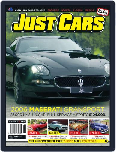Just Cars January 17th, 2011 Digital Back Issue Cover