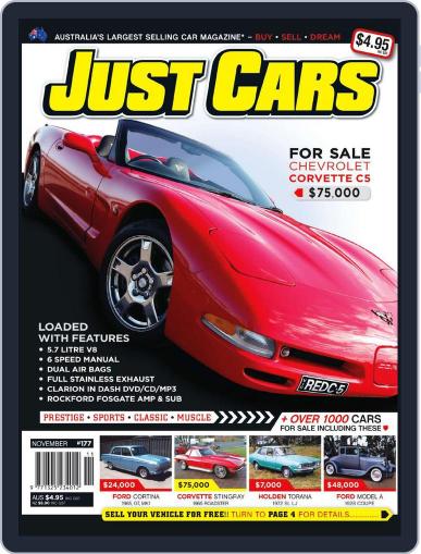 Just Cars October 11th, 2010 Digital Back Issue Cover