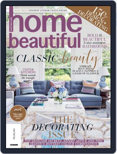 Australian Home Beautiful April 1st, 2020 Digital Back Issue Cover