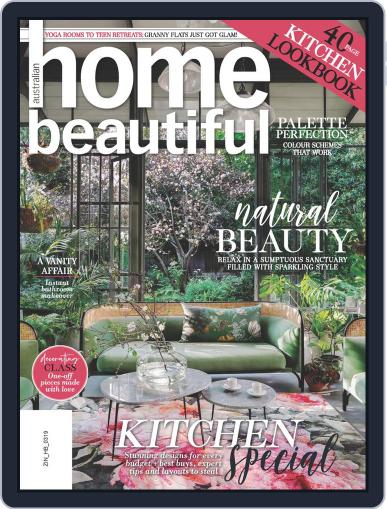Australian Home Beautiful March 1st, 2019 Digital Back Issue Cover