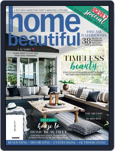 Australian Home Beautiful July 1st, 2017 Digital Back Issue Cover