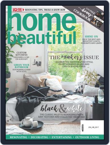 Australian Home Beautiful May 1st, 2017 Digital Back Issue Cover