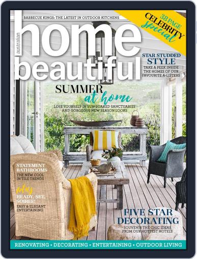 Australian Home Beautiful January 1st, 2017 Digital Back Issue Cover