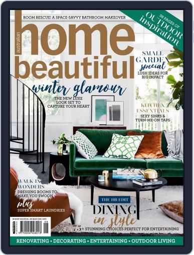 Australian Home Beautiful July 10th, 2016 Digital Back Issue Cover