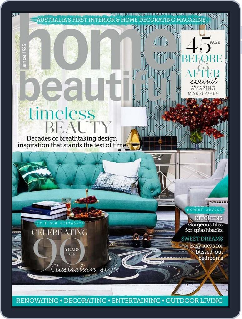 Australian Home Beautiful (Digital) Subscription                    September 30th, 2015 Issue