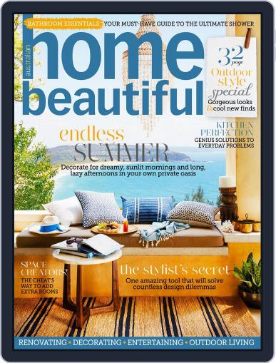 Australian Home Beautiful January 12th, 2015 Digital Back Issue Cover