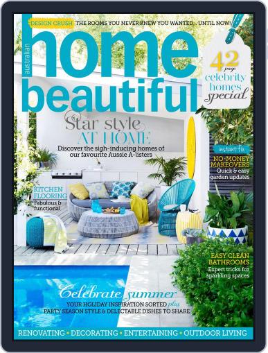 Australian Home Beautiful December 14th, 2014 Digital Back Issue Cover