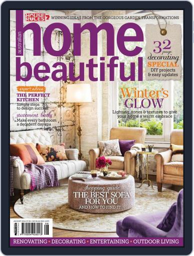 Australian Home Beautiful July 18th, 2014 Digital Back Issue Cover