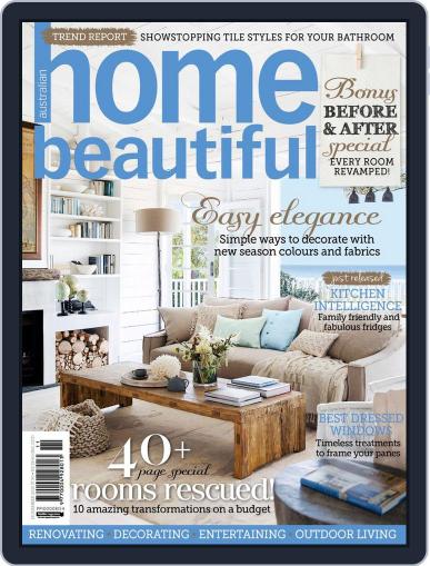 Australian Home Beautiful October 13th, 2013 Digital Back Issue Cover