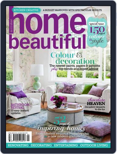 Australian Home Beautiful March 18th, 2013 Digital Back Issue Cover