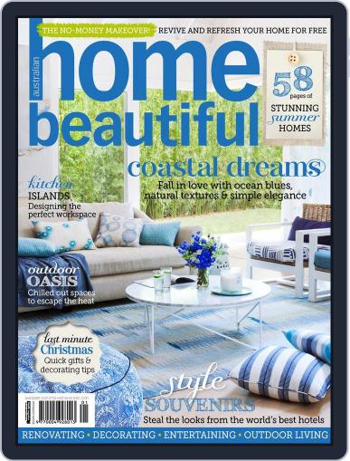 Australian Home Beautiful December 6th, 2012 Digital Back Issue Cover