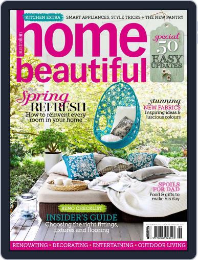 Australian Home Beautiful September 1st, 2012 Digital Back Issue Cover