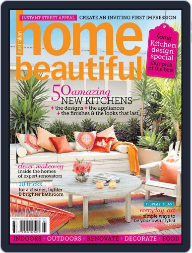 Australian Home Beautiful March 1st, 2012 Digital Back Issue Cover